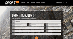 Desktop Screenshot of parisdropit.com